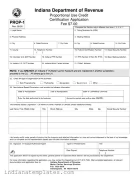 Fill in Your Indiana Prop 1 Form