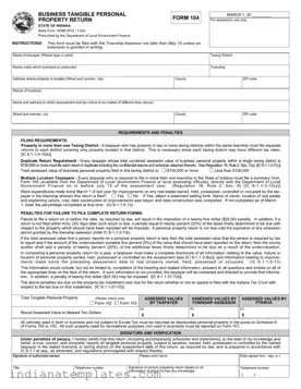 Fill in Your Indiana State 104 Form
