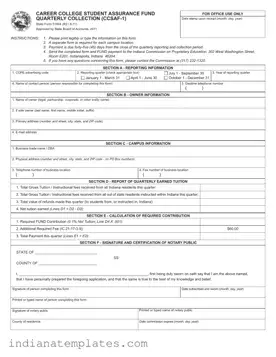 Fill in Your Indiana State 51804 Form